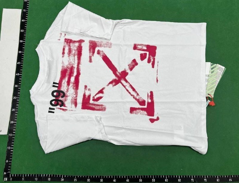 OW Off-white T-Shirts & Palm Angels shorts 