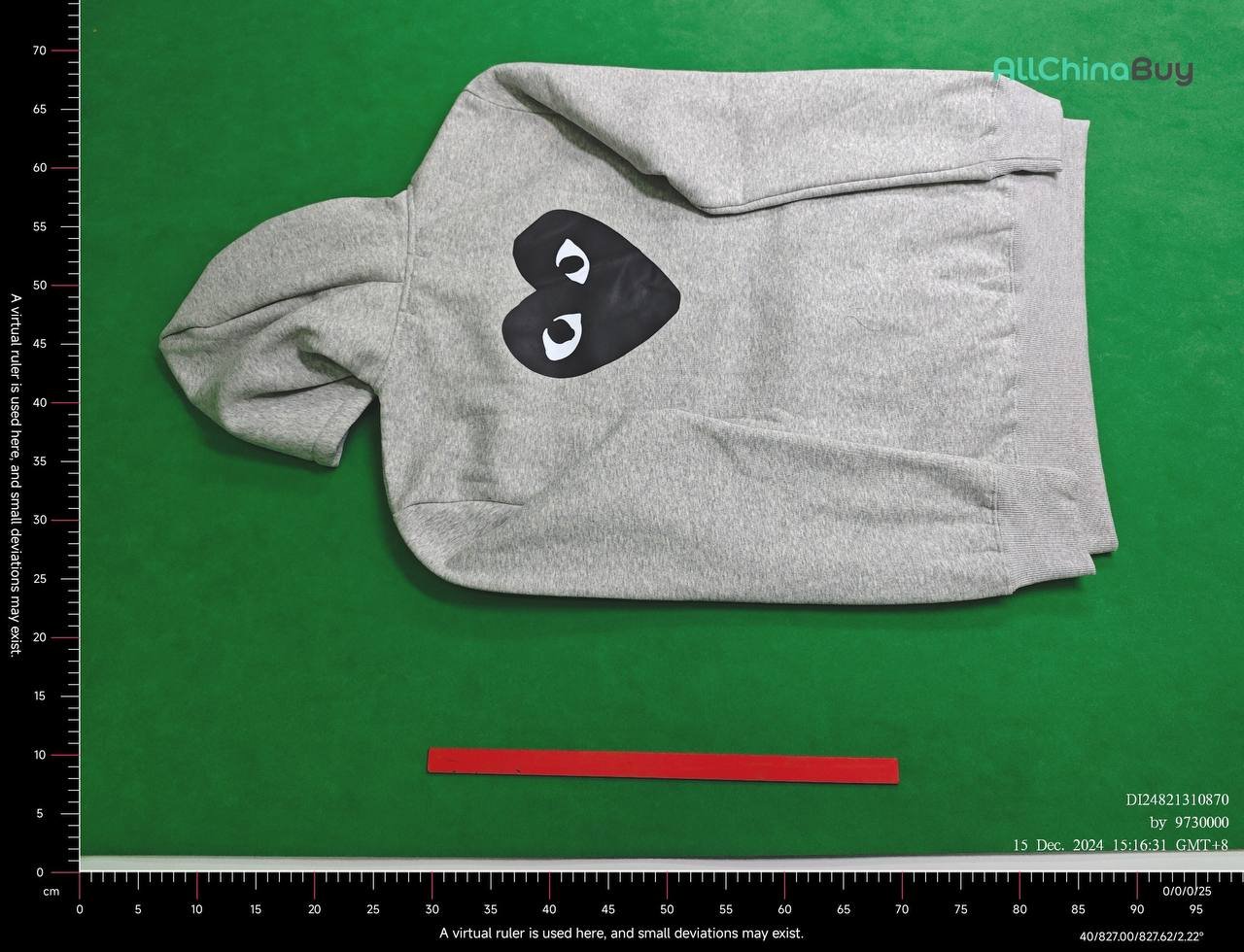 CDG play hoodie