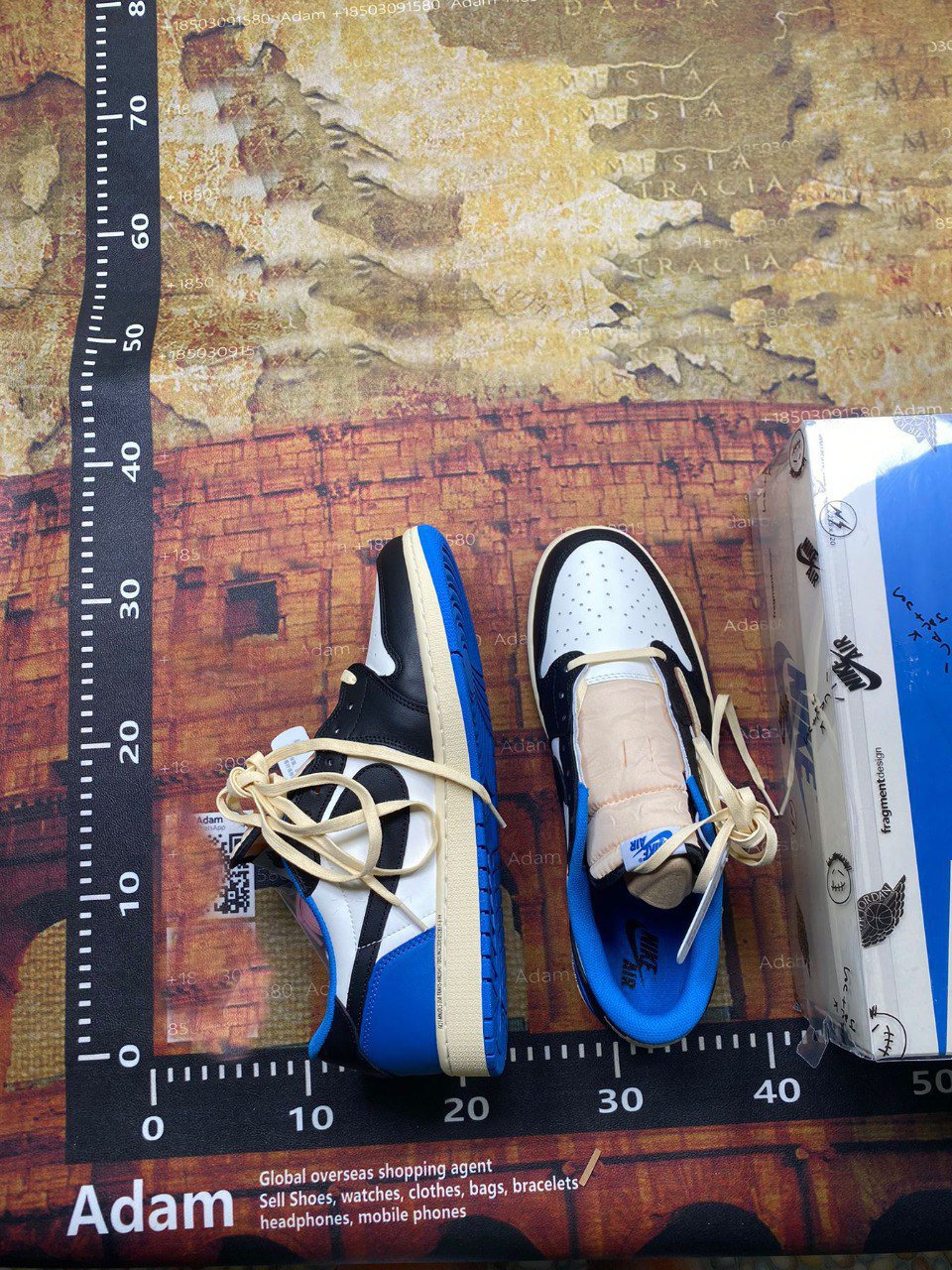 Travis Scott x Fragment Design x Air Jordan 1 low