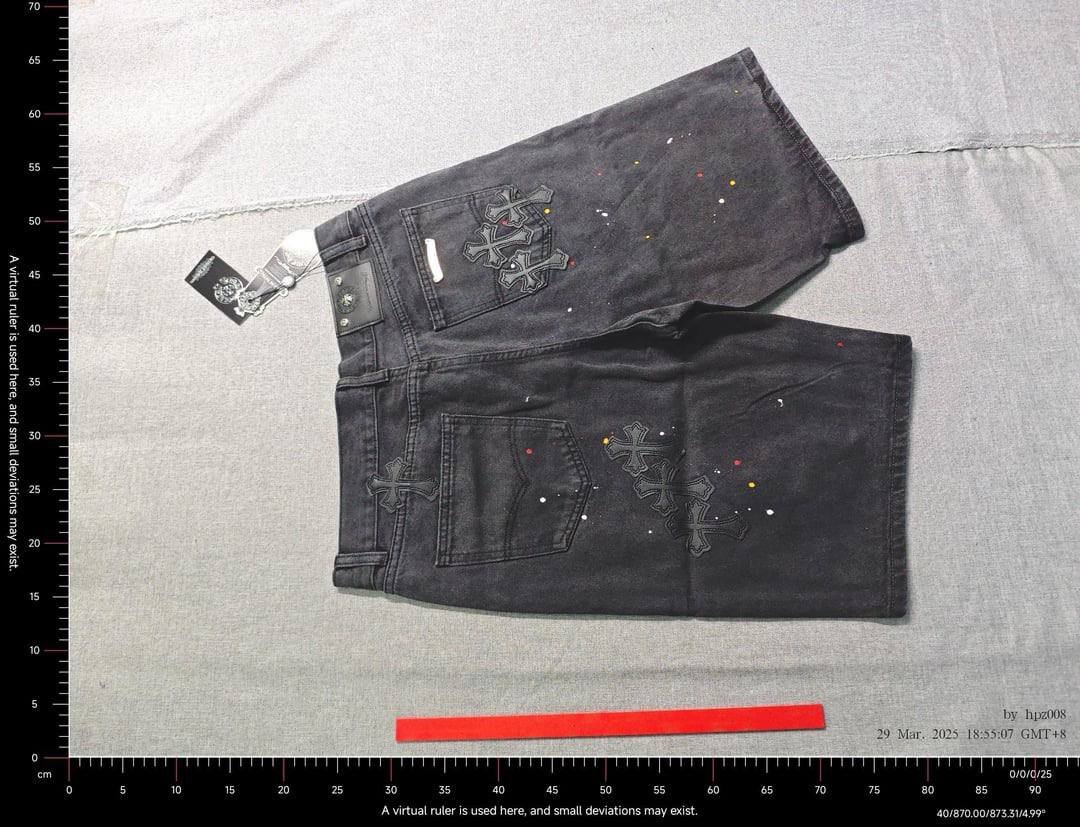 Chrome Hearts Jeans Short    