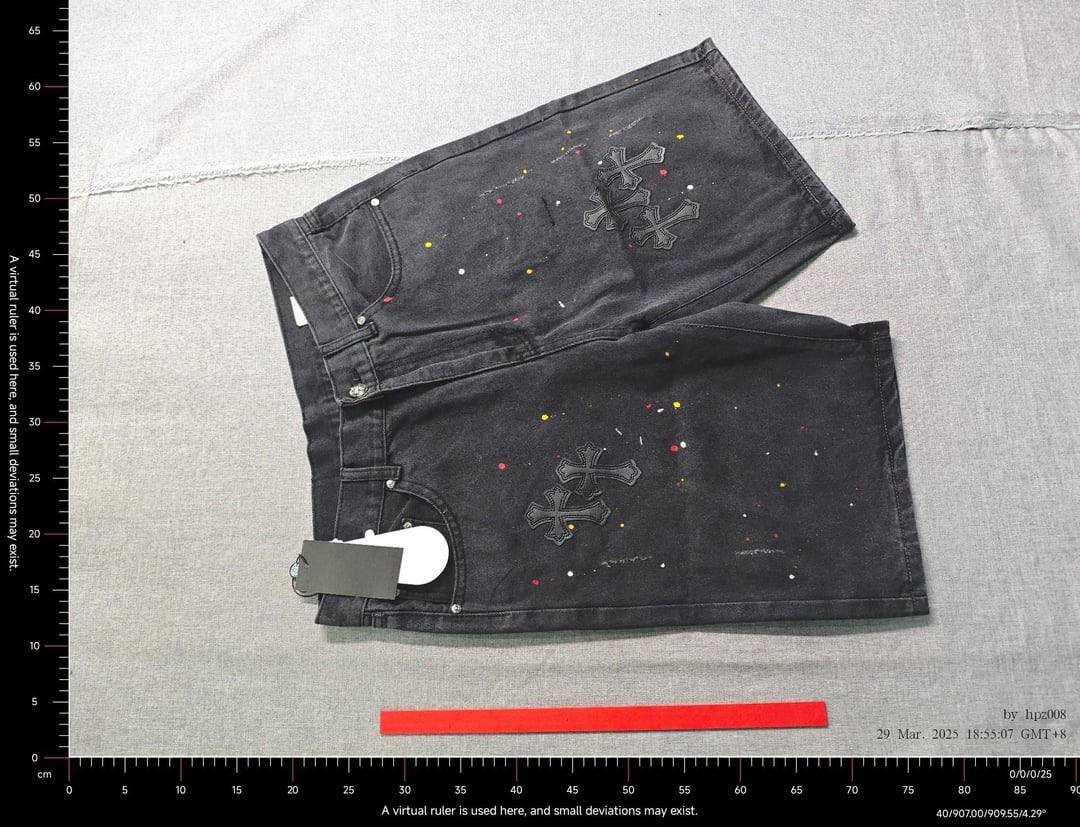 Chrome Hearts Jeans Short    