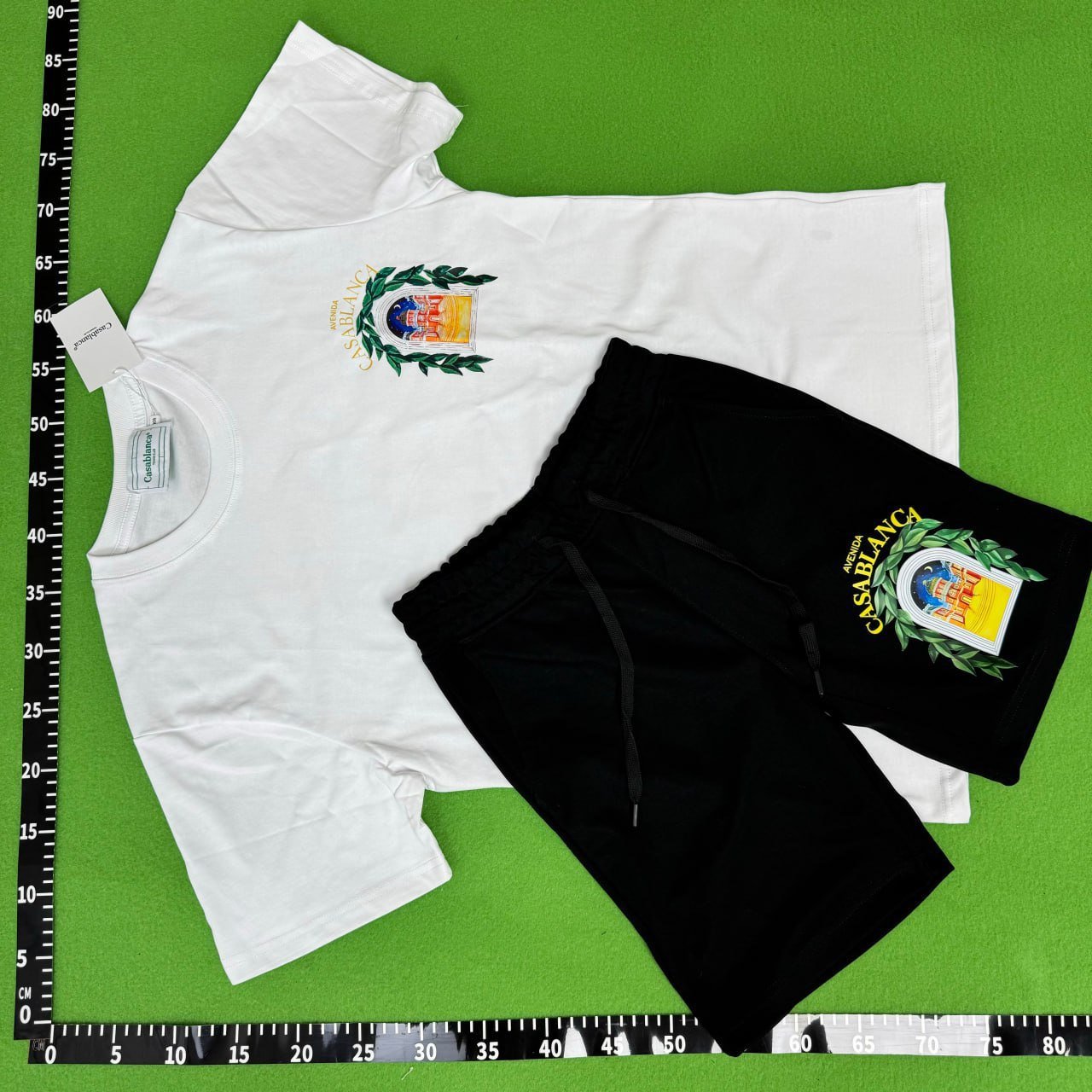 Casablanca Set\Short-sleeved T-shirt\Sports casual tee