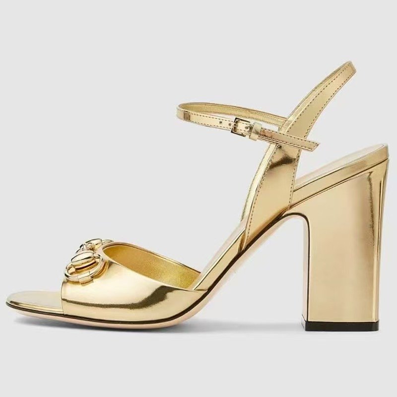 New GUCCI high-heeled sandals