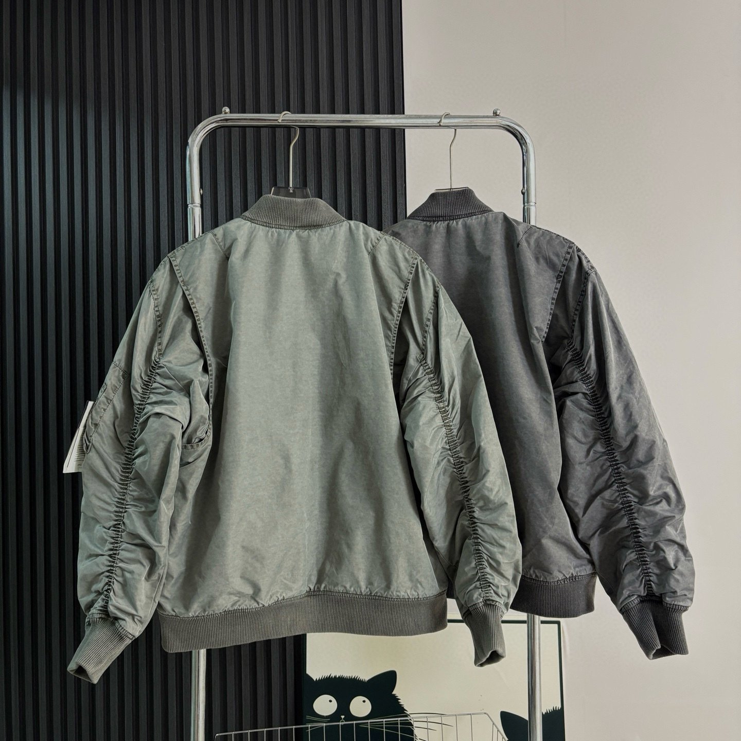 Stone Island Autumn/Winter Casual Bomber Jacket Coat Warm Baseball Jacket Cotton Coat for Men and Women