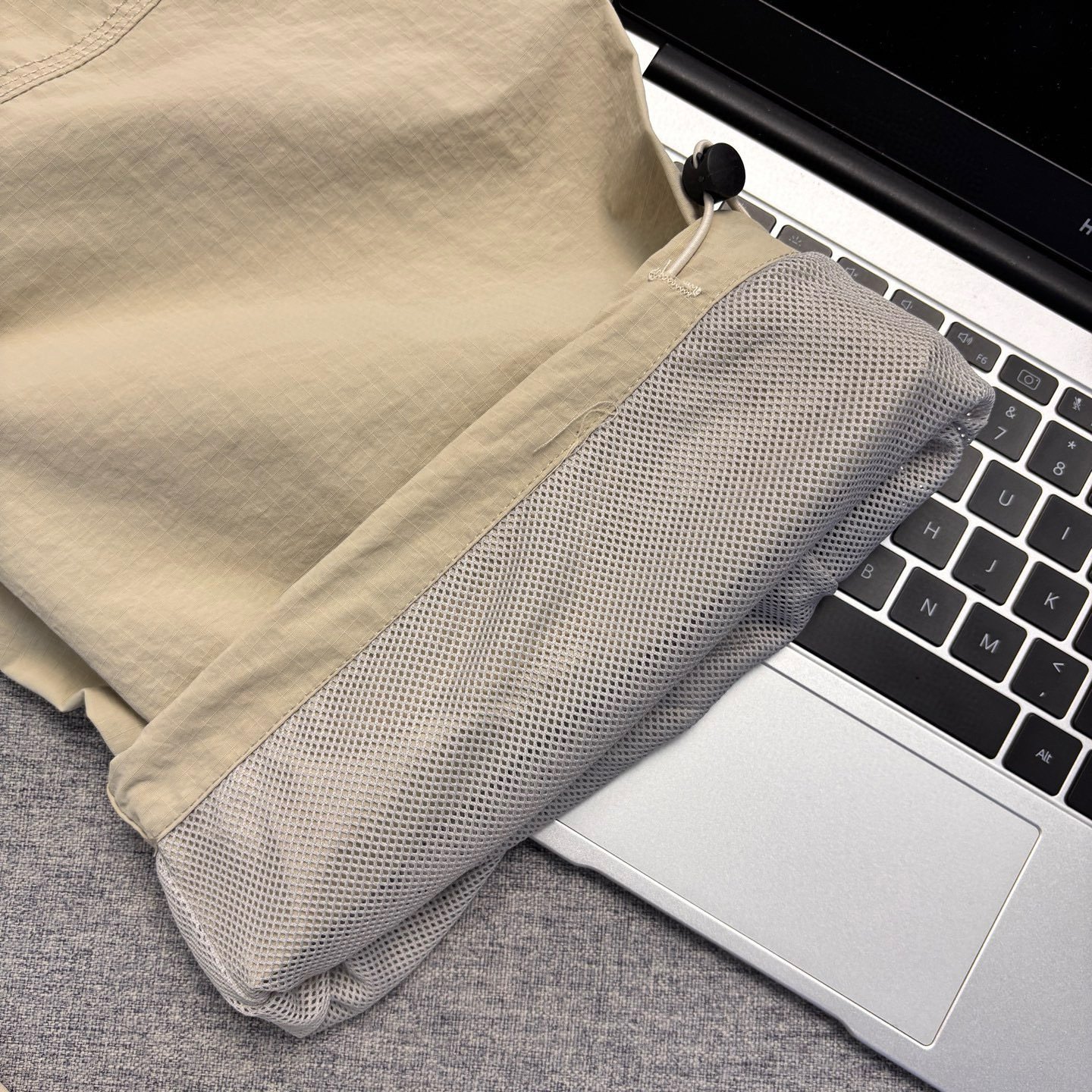 Stone Island Nylon Quick-Drying Pants, Casual Loose Fit, Solid Color, Straight Leg, Curved Cargo Pants, Autumn Long Pants for Men