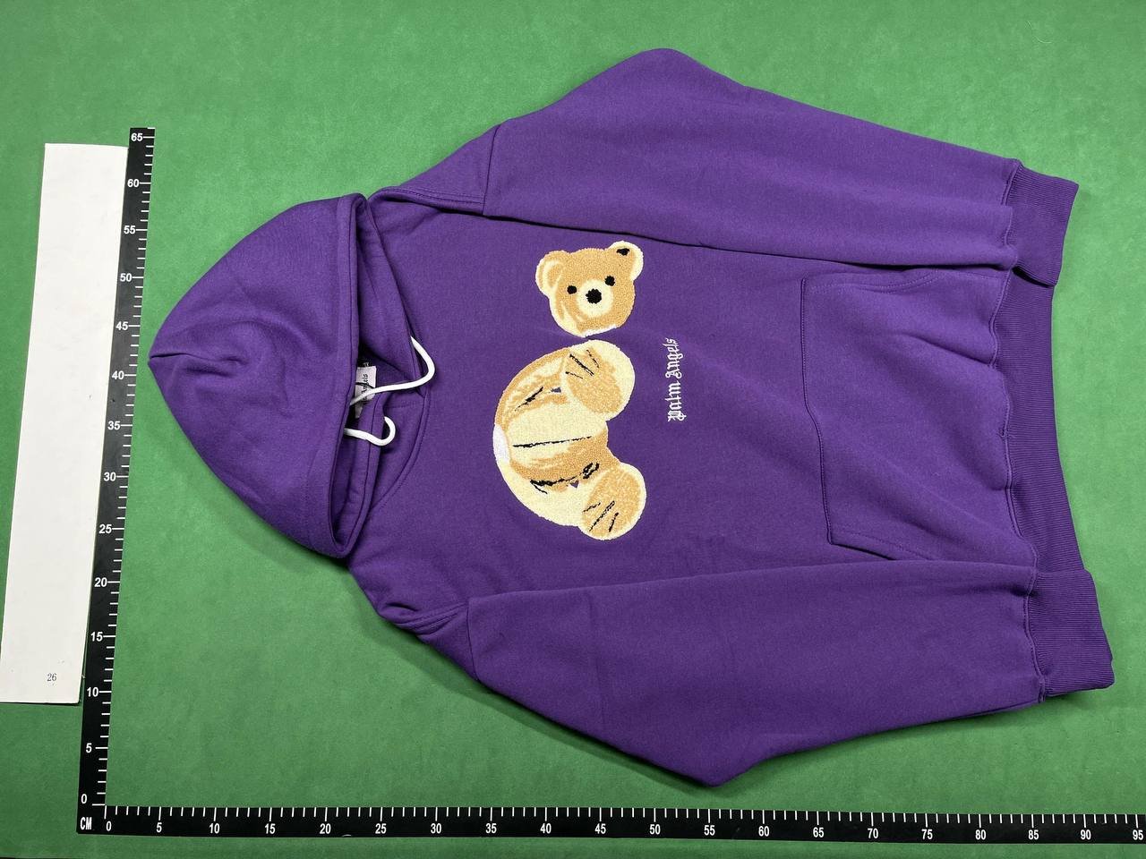 Pale headless bear  hoodie