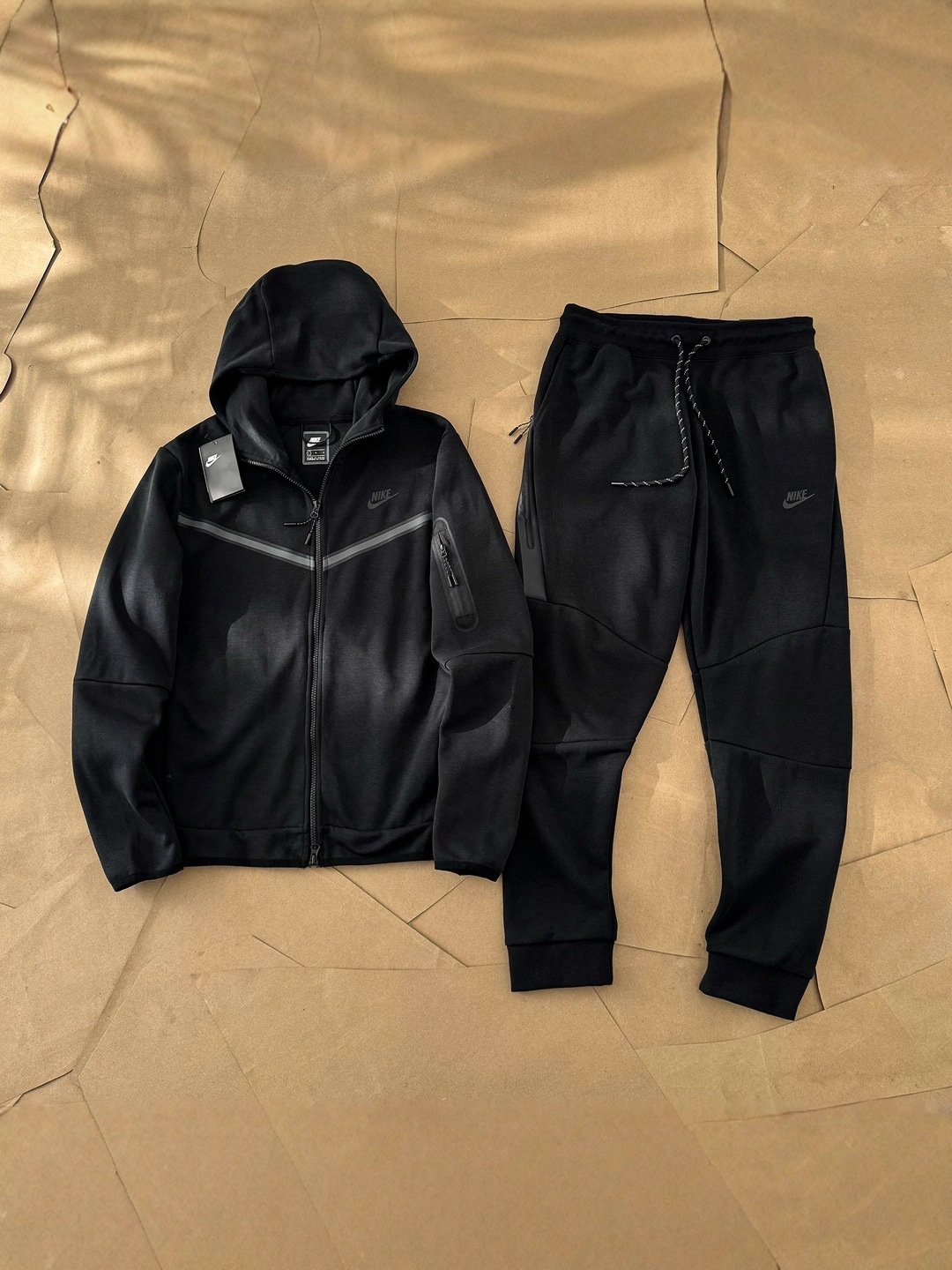 Nike Fall/Winter Patchwork Hooded Set