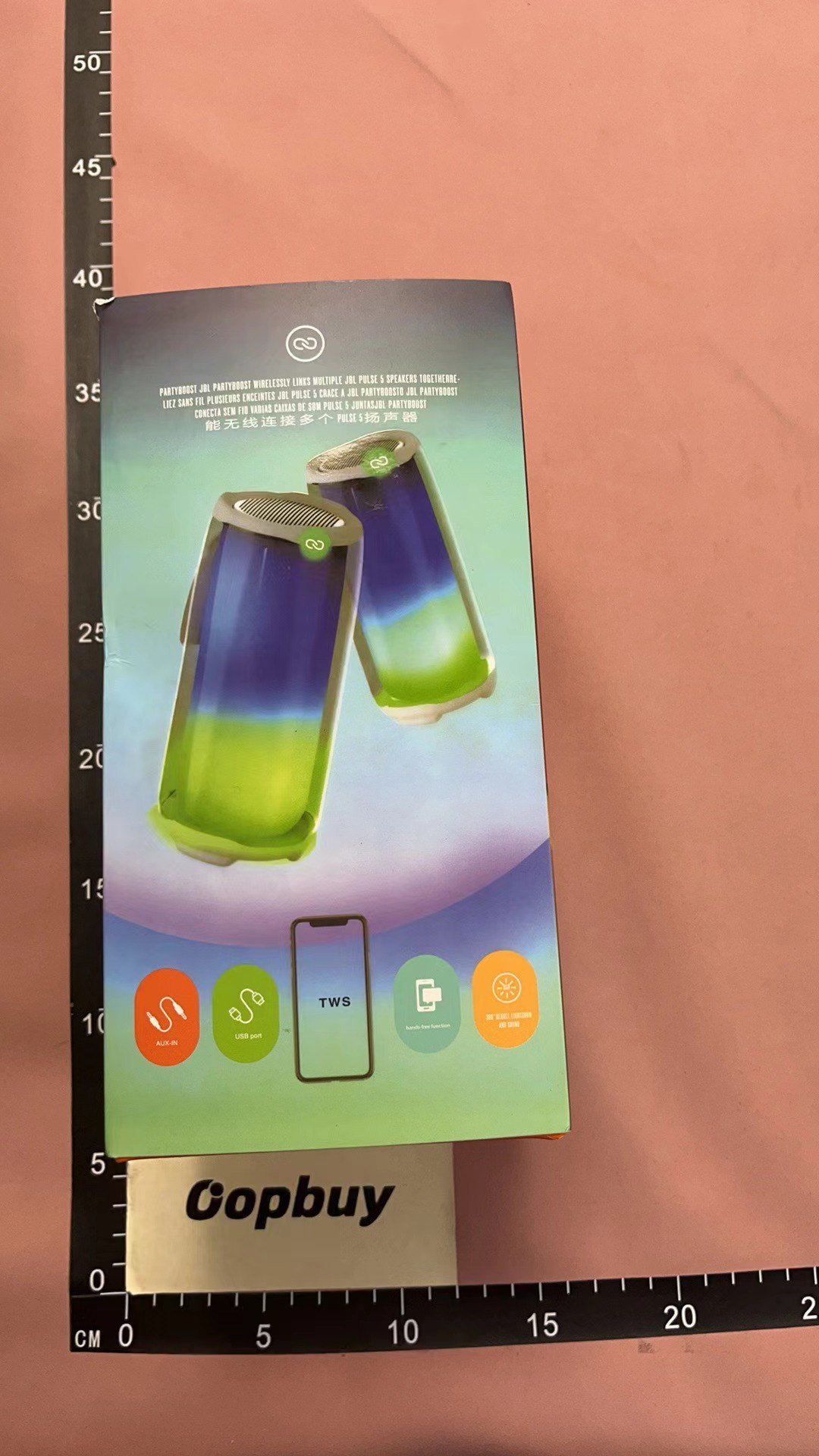 JBL Pulse 4 Portable Bluetooth Speaker with LED Light Show [2 styles]