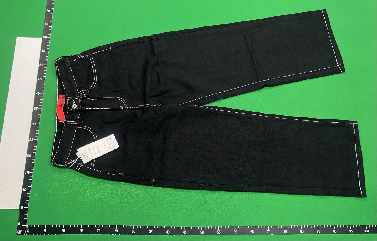 Vintage Crown Embroidered Denim Pants [22 styles]