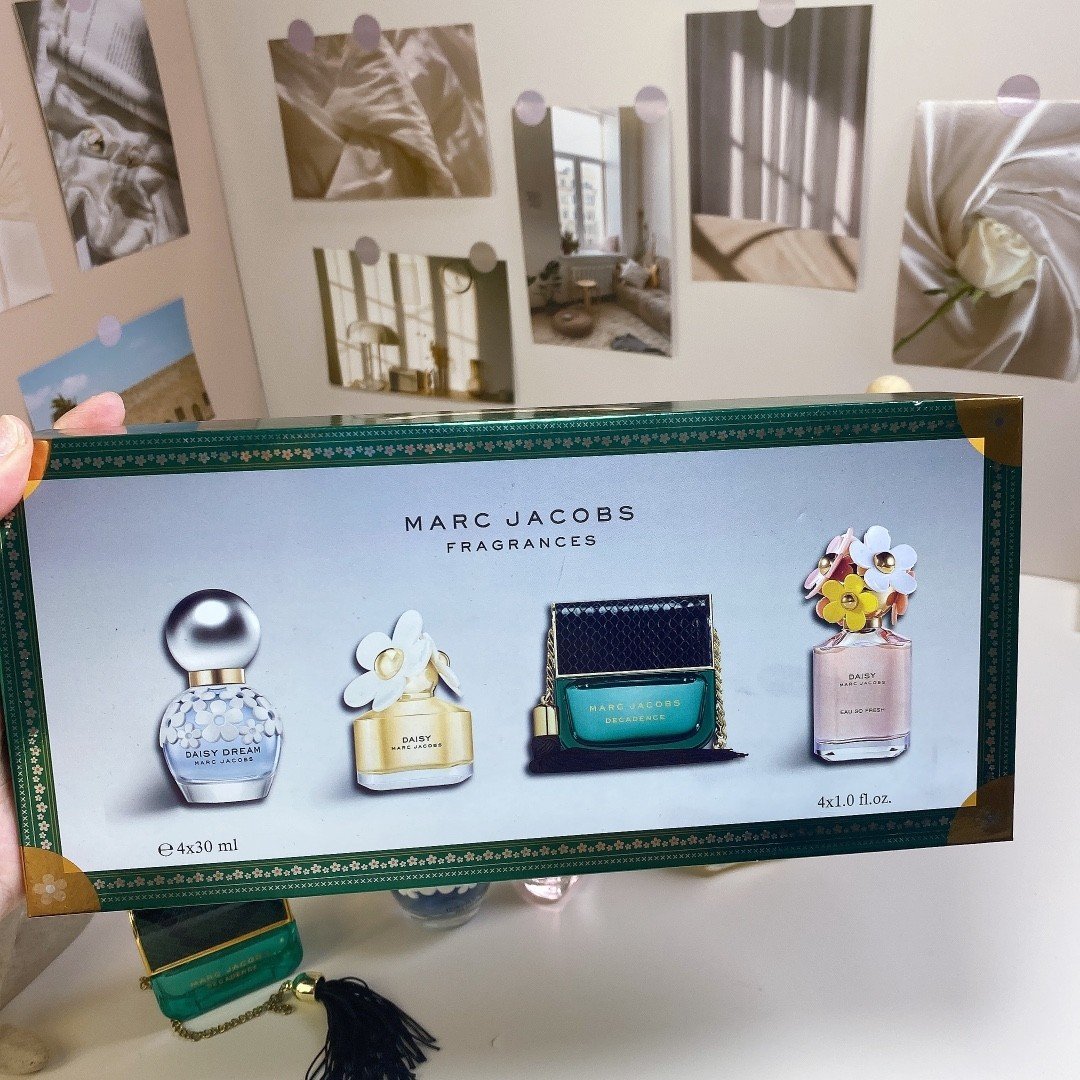 Mark Moji perfume sample set (4 pieces, 30ml each, with spray nozzle)