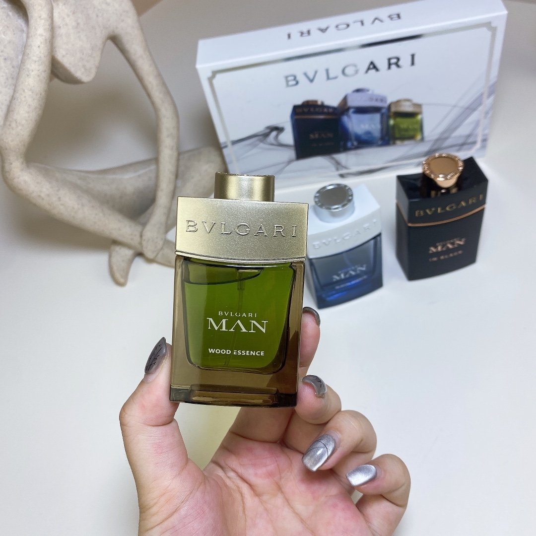 Bulgari Gentlemen's Eau de Parfum 3-piece Set (30ml x 3) with Sprayer