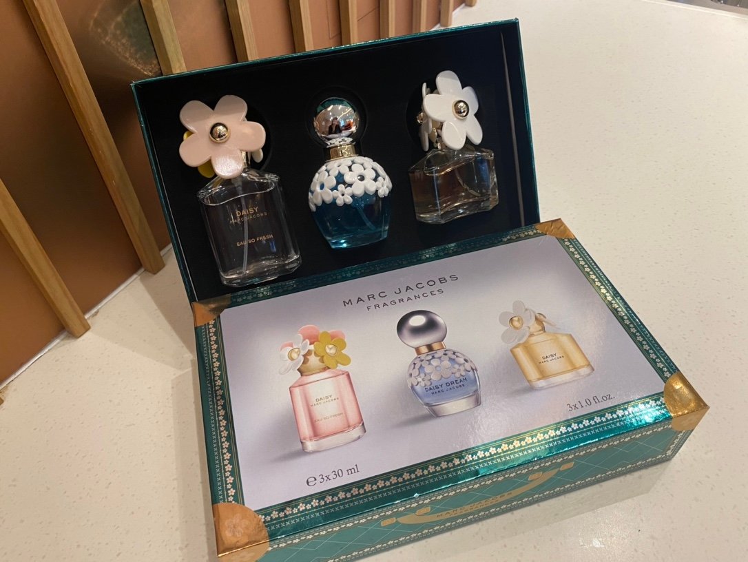 Mark Moji Daisy Perfume 3-piece Set (30ml x 3) with Sprayer