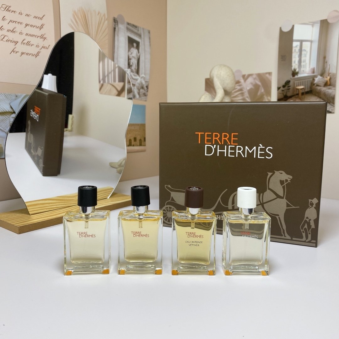 Hermès Terre d'Hermès perfume sample size 12.5ml four-piece set