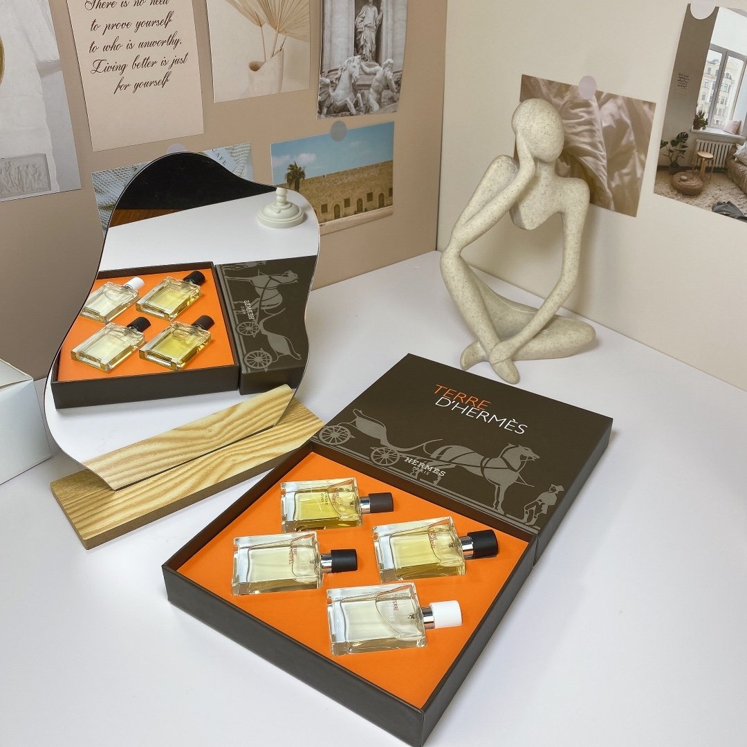 Hermès Terre d'Hermès perfume sample size 12.5ml four-piece set