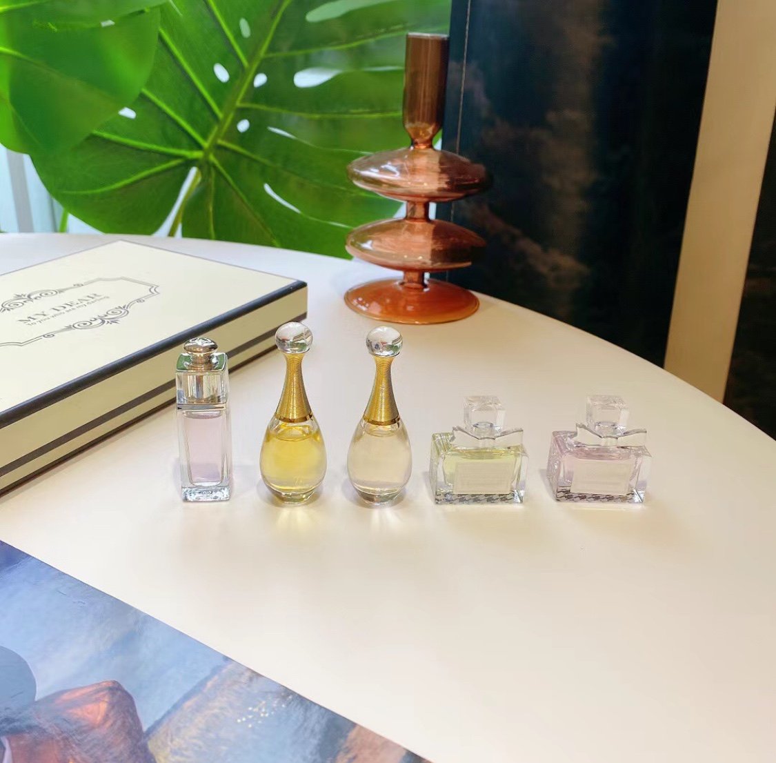 Dior perfume sample set (5 pieces)
