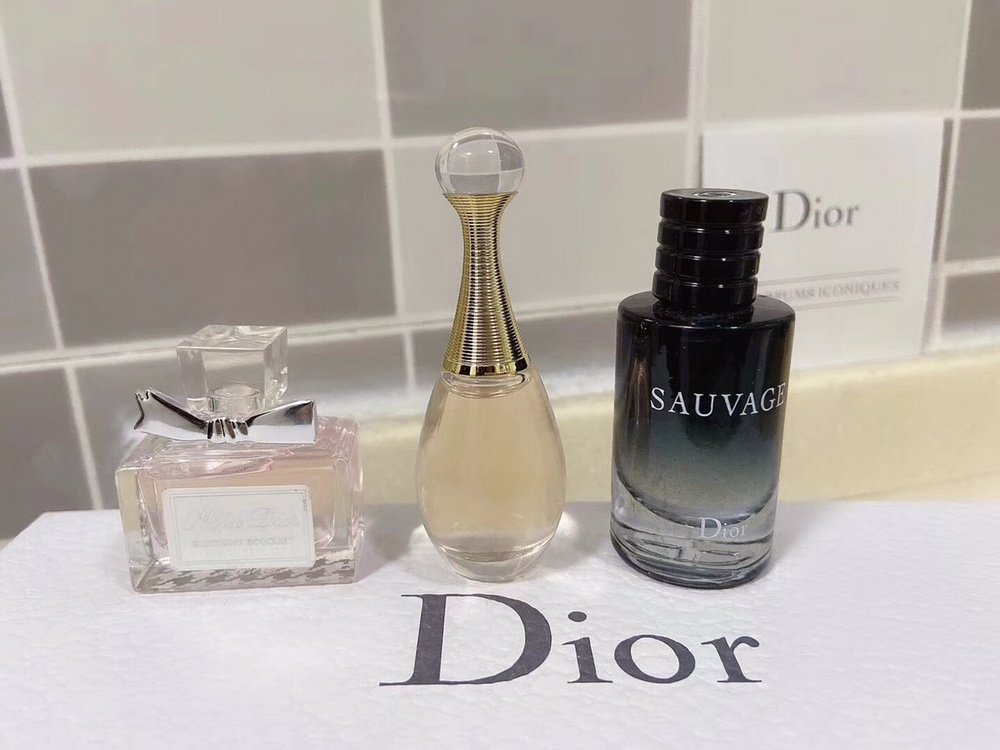 Dior perfume sample set (3 pieces)