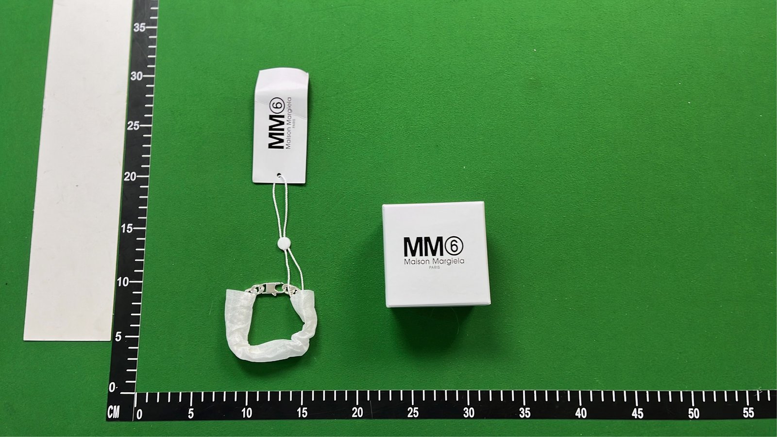 MM6 Silver Chain Necklace with Gift Box and Tag [2 styles]