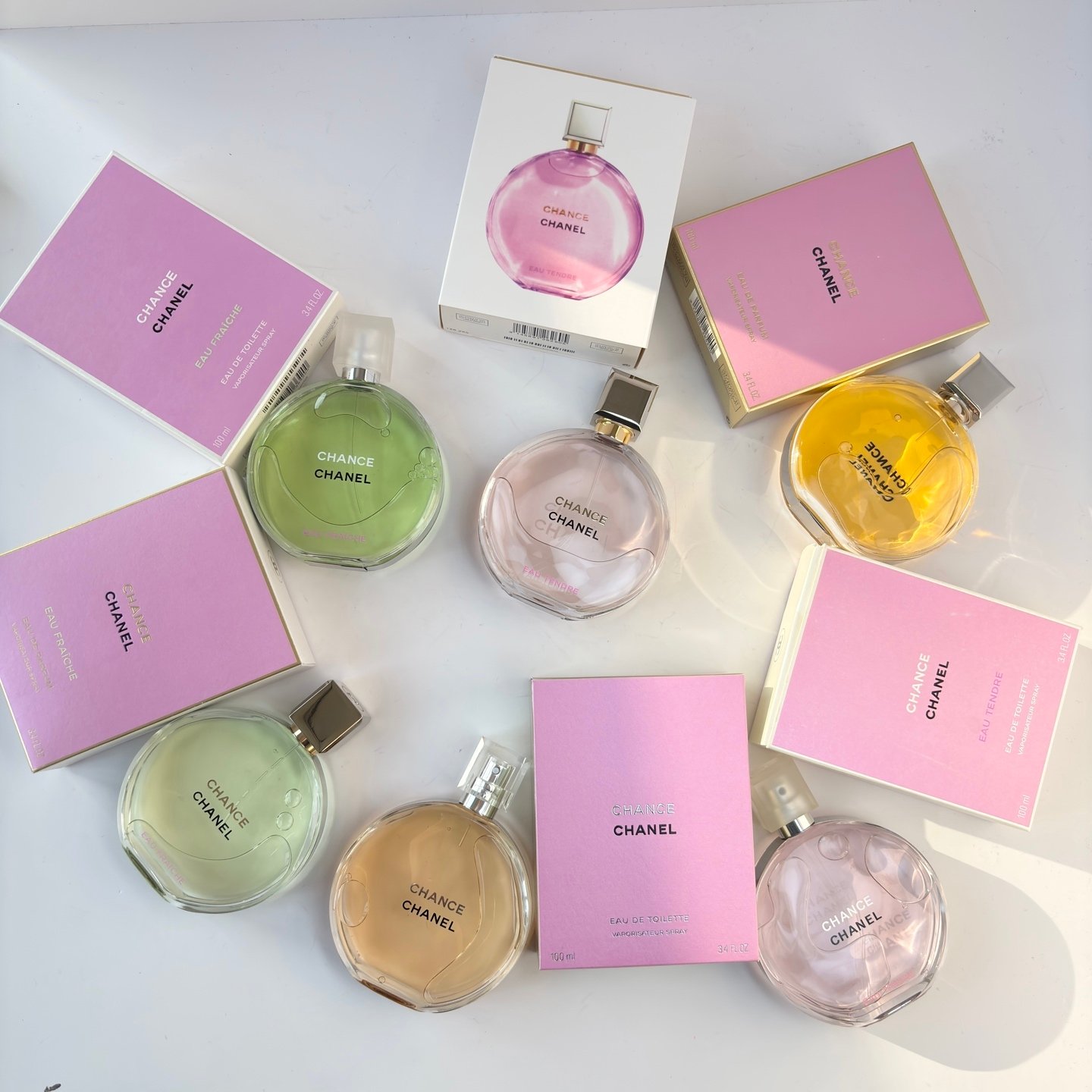 Chanel Coco perfume collection
