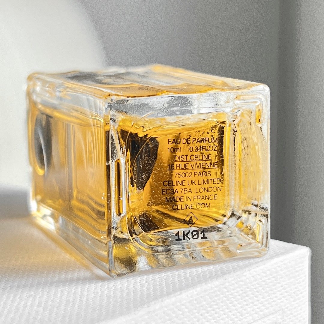 CELINE Haute Couture Perfume Sample Set (9 pieces, 10ml x 9): California, Parisian, French Cologne, Unrestrained, Evening Gown, Nightless, Showcasing, Saint-Germain, Revealing.