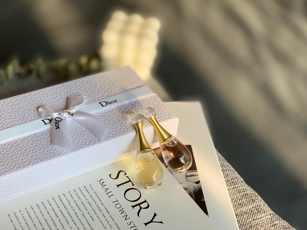 Dior white box perfume sample 4-piece gift set, 4*5ml