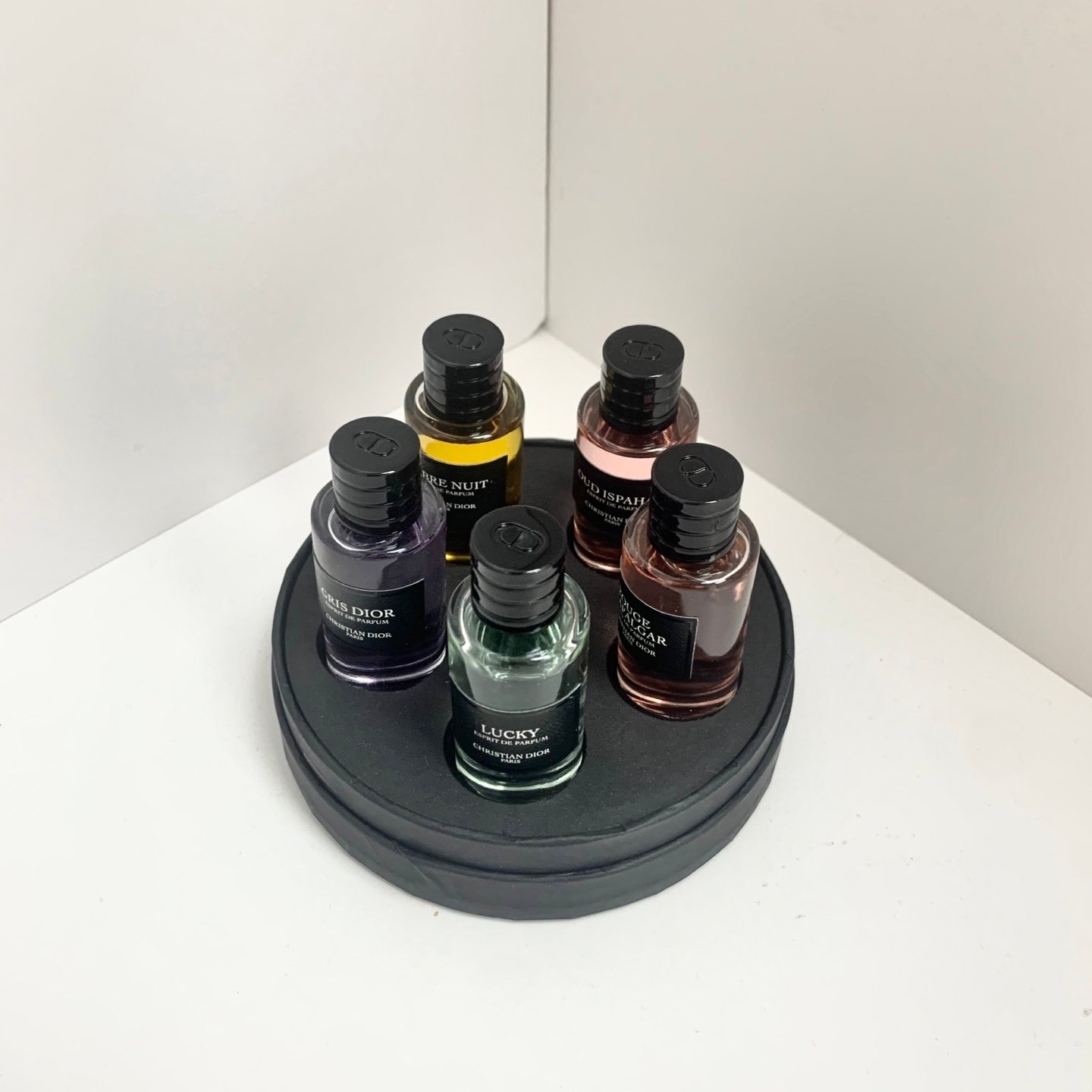 Dior Heritage Perfume Sample Set (5 pieces, 5 x 7.5ml)